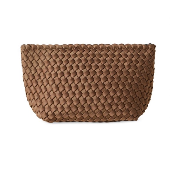 Naghedi Handbags - Naghedi Cosmetic Bag Brown NEW
